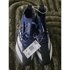 Adidas Adizero Impact Football Cleats Men’s 9 Women’s 10 Navy Black White New